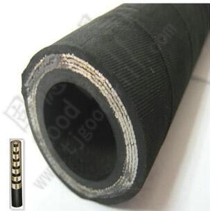 High pressure steel wire braided hose EN 856 4SH