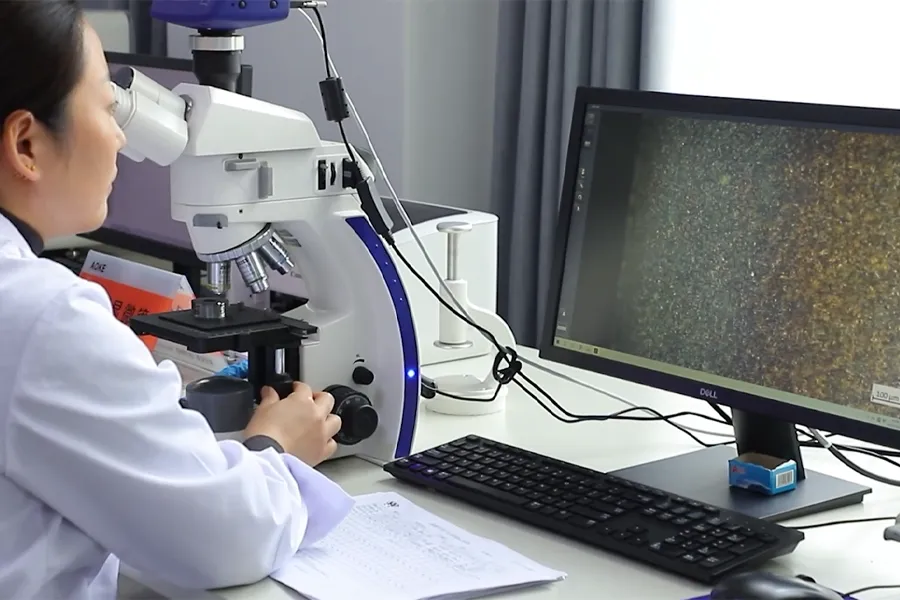Metallographic examination