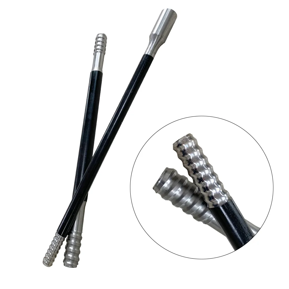 Threaded drill rod