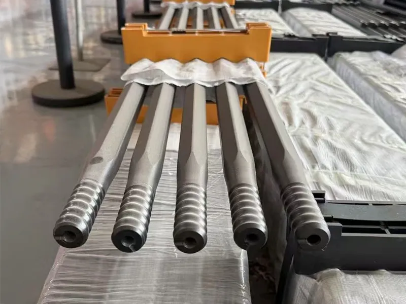 application of Threaded drill rod