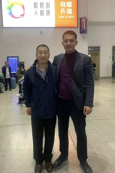 Group photo with clients 2