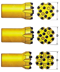 T51 Thread Drill Button