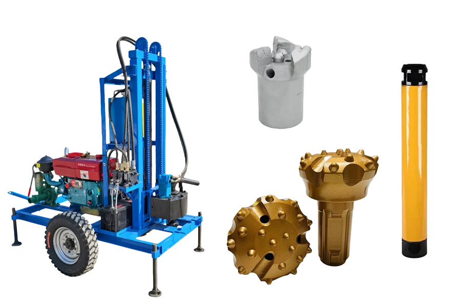 Water well drilling equipment